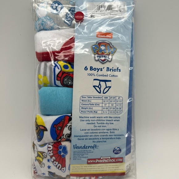 Paw Patrol Toddler Boys Briefs - Picture 3 of 3